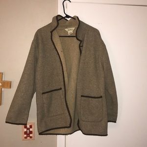 Eddie Bauer Fleecy Cardigan Jacket, Women’s Medium